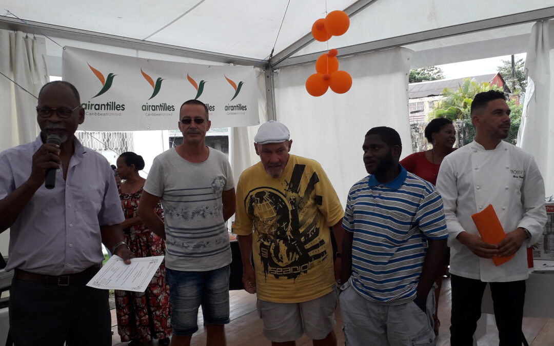 Les « Chefs » de la Banque Alimentaire Guadeloupe récompensés.